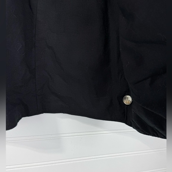 Vintage Erika Classics Clothing Co. Christmas Poinsettia Vest. Size Large. - Picture 7 of 7